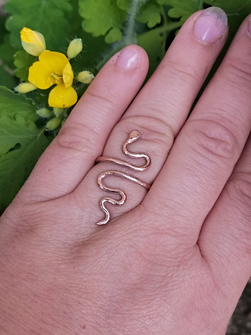 SNAKE RING - Made to order image 1