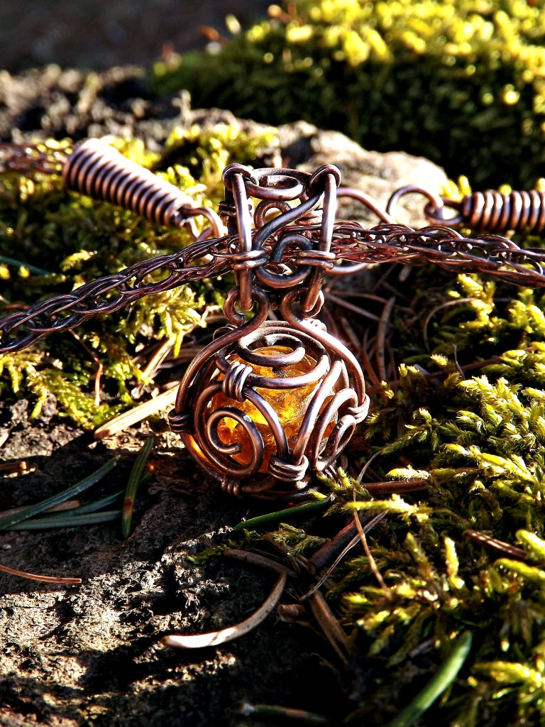 Magic Marble Locket - Made to order - Choose your stone