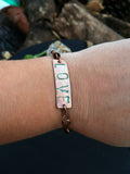 Copper Love Inscribed Bracelet
