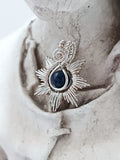Silver Sun Pendant - Made to order