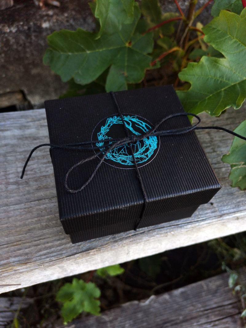 Crescent Moon Wire Wrapped Ring - Made to order