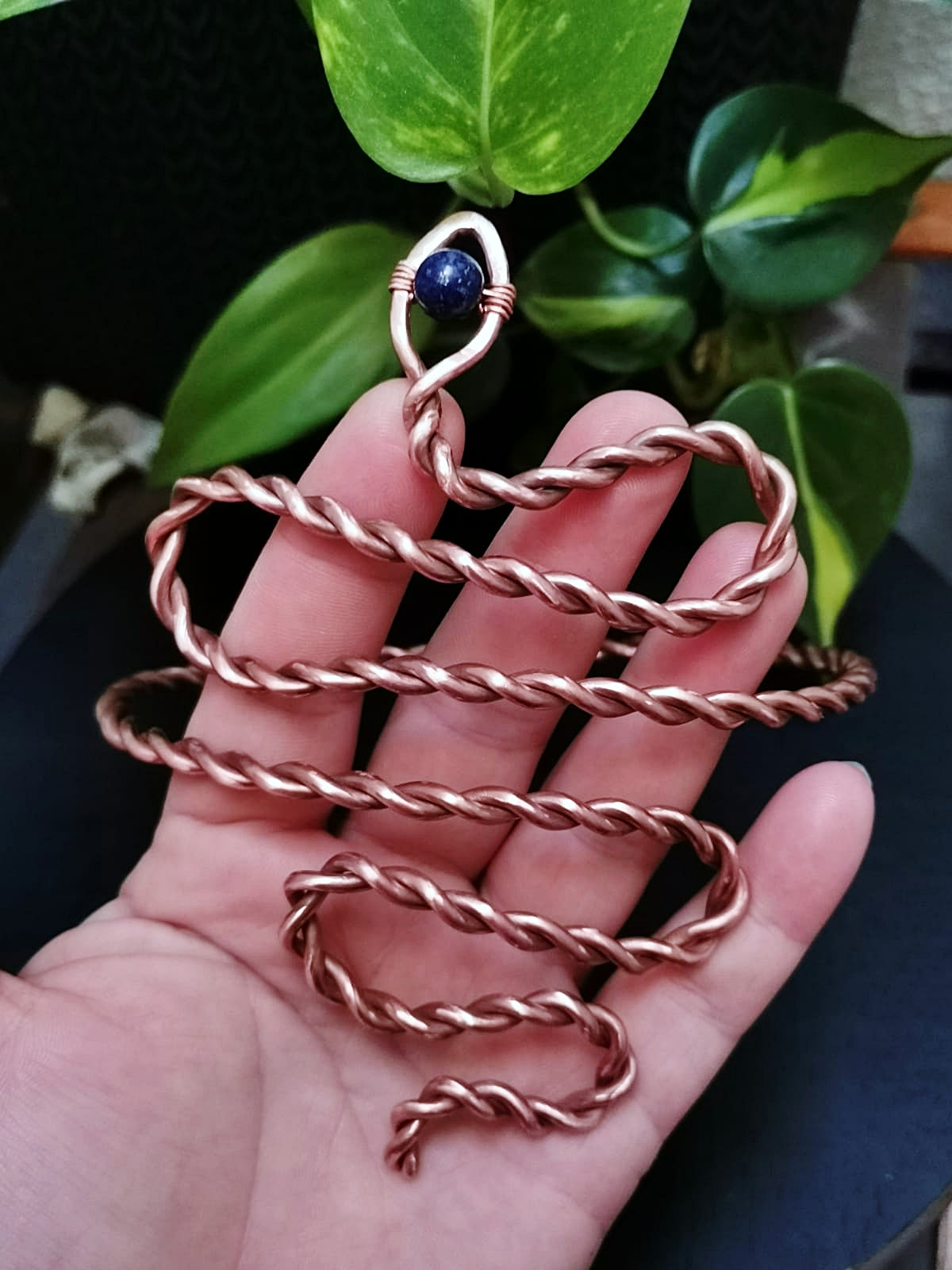 Snake Upper Arm Cuff Bracelet - Made to order