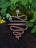 Snake Upper Arm Cuff Bracelet - Made to order