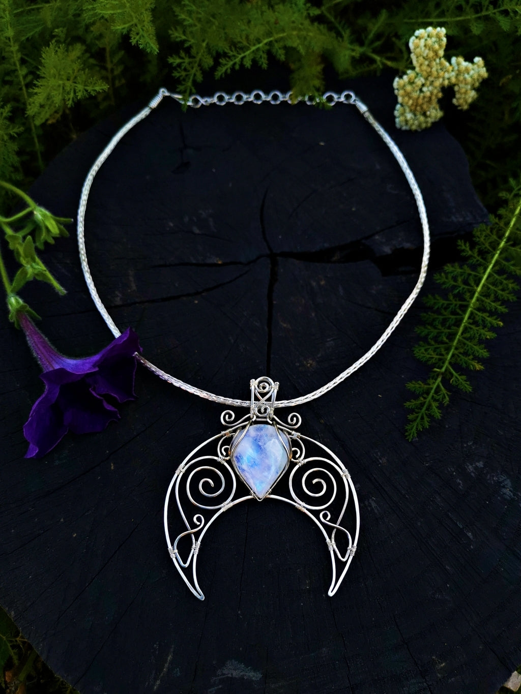 VIKING KNIT CHAIN (brass, copper, fine silver) - Made to order image 2