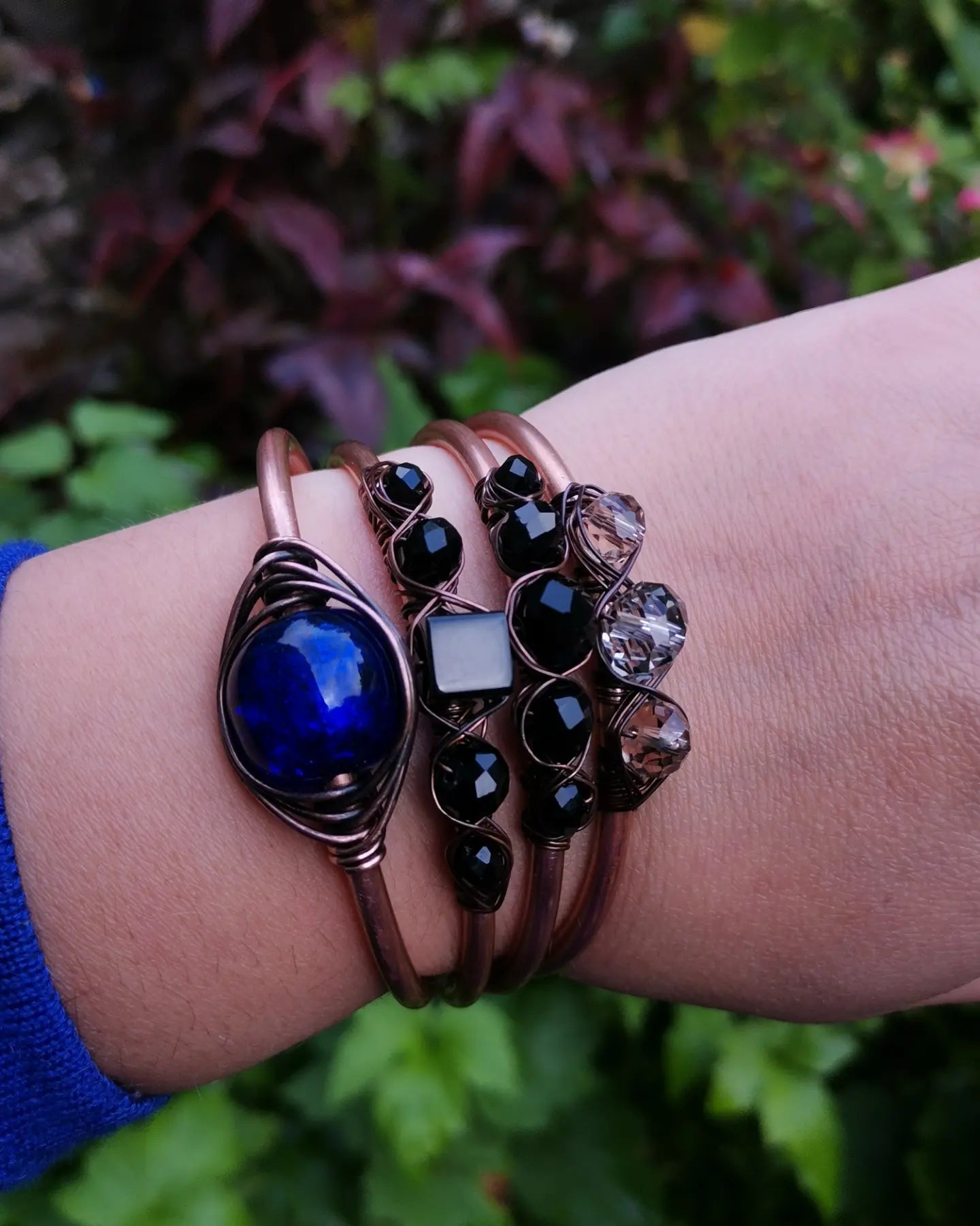 SWAROVSKI CRYSTAL CUFF BRACELETS- Available image 1