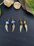 WING CHARM SWAROVSKI EARRRINGS - Available image 2
